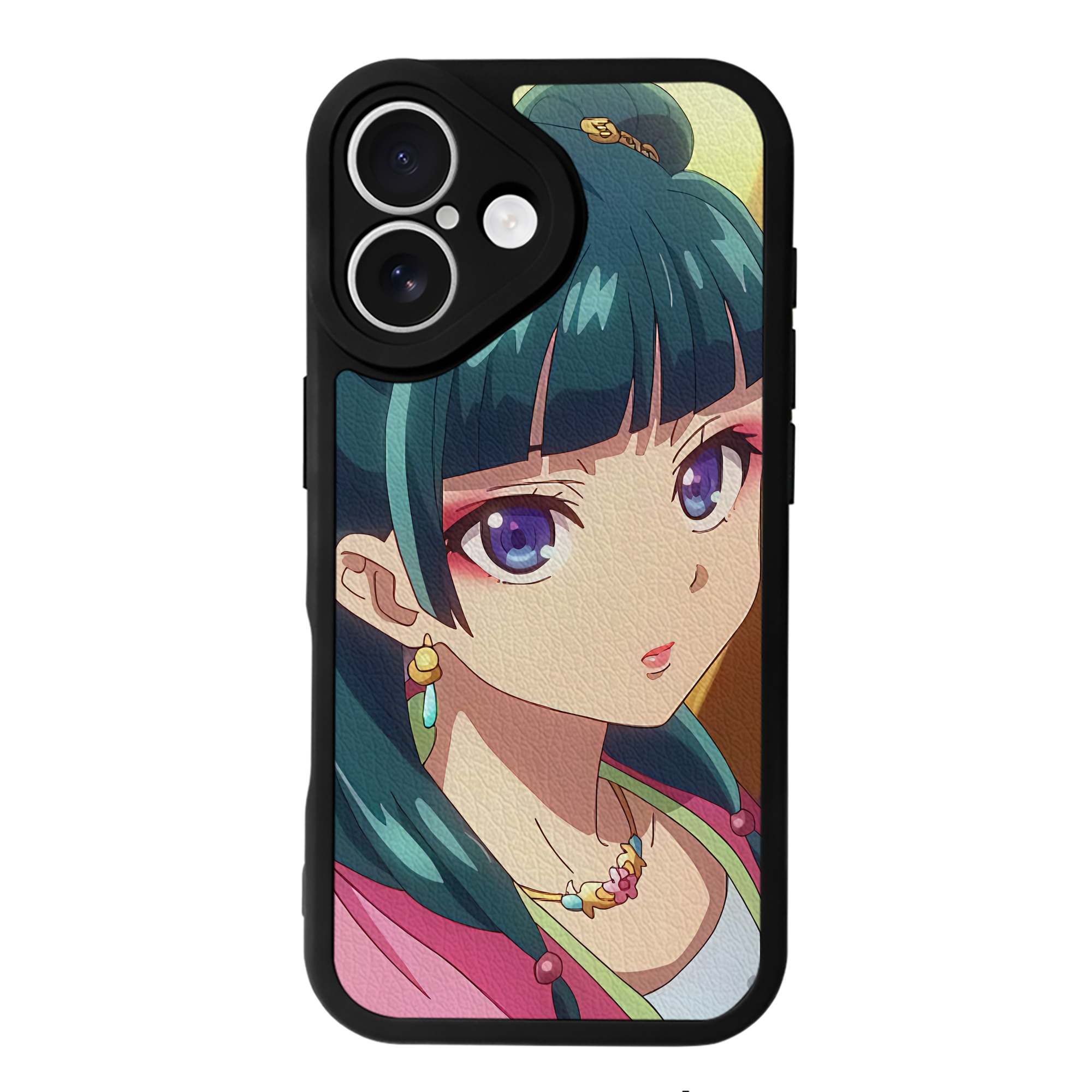薬屋のひとりごと The Apothecary Diaries 【iPhone 16シリーズ対応】シリコンスマホケース（レザー調） 材質：シリコン